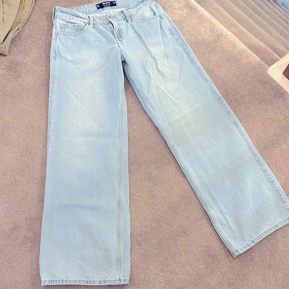 Womens Hollister Low rise Baggy jeans 2R / 26 waist